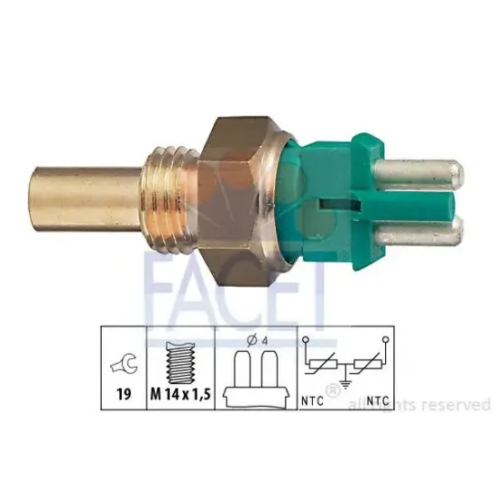 Temperatura Lichid de Racire, Senzor FACET 7.3140