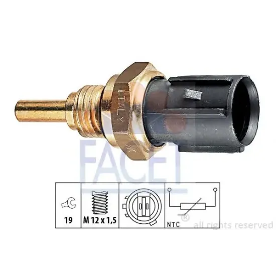 Temperatura Lichid de Racire, Temperatura Ulei, Senzor FACET 7.3198