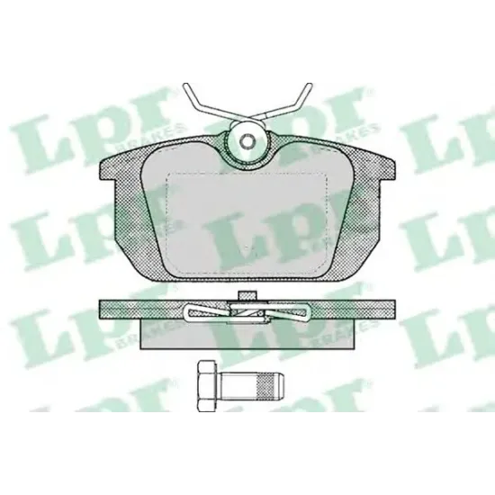 Set Placute Frana, Frana Disc LPR 05P101