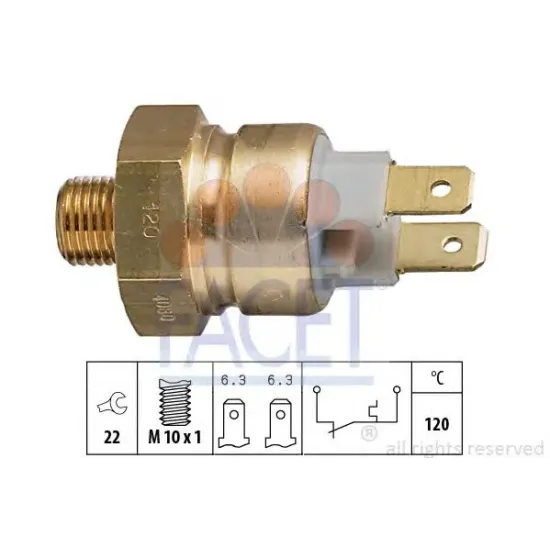 Comutator Temperatura, Racire FACET 7.4080