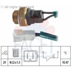 Comutator Temperatura, Ventilator Radiator