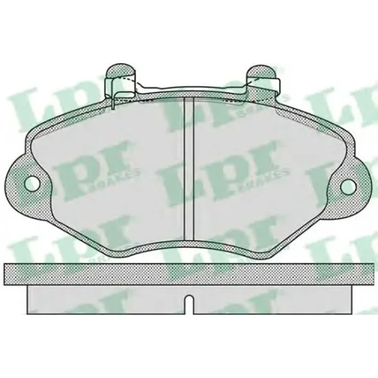 Set Placute Frana, Frana Disc LPR 05P1066