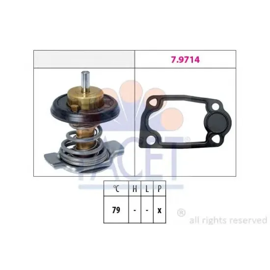 Lichid Racire, Termostat FACET 7.8942