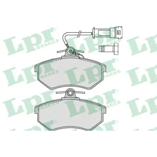 Set Placute Frana, Frana Disc LPR 05P1137