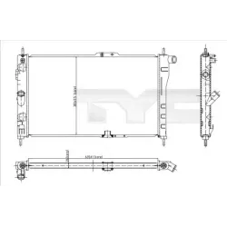 Racire Motor, Radiator