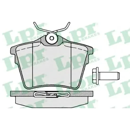 Set Placute Frana, Frana Disc LPR 05P1195