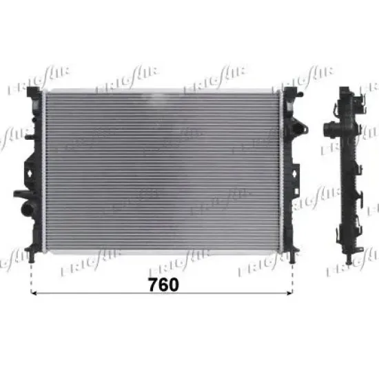 Racire Motor, Radiator TYC 710-0057