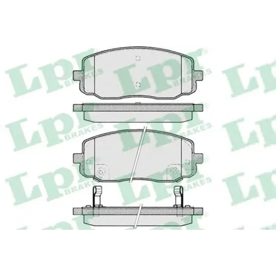 Set Placute Frana, Frana Disc LPR 05P1220