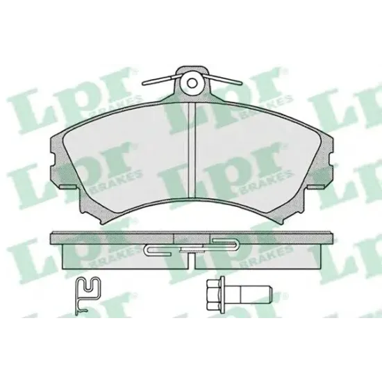 Set Placute Frana, Frana Disc LPR 05P1221