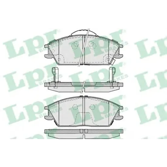 Set Placute Frana, Frana Disc LPR 05P1222