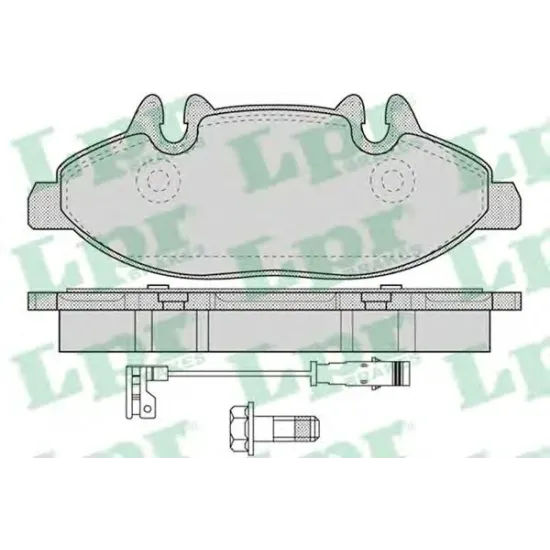 Set Placute Frana, Frana Disc LPR 05P1228