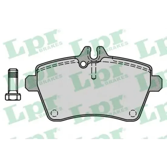 Set Placute Frana, Frana Disc LPR 05P1242