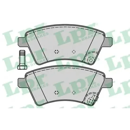 Set Placute Frana, Frana Disc LPR 05P1245