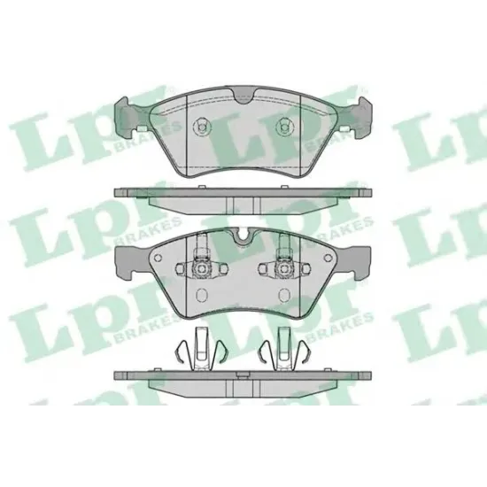 Set Placute Frana, Frana Disc LPR 05P1253