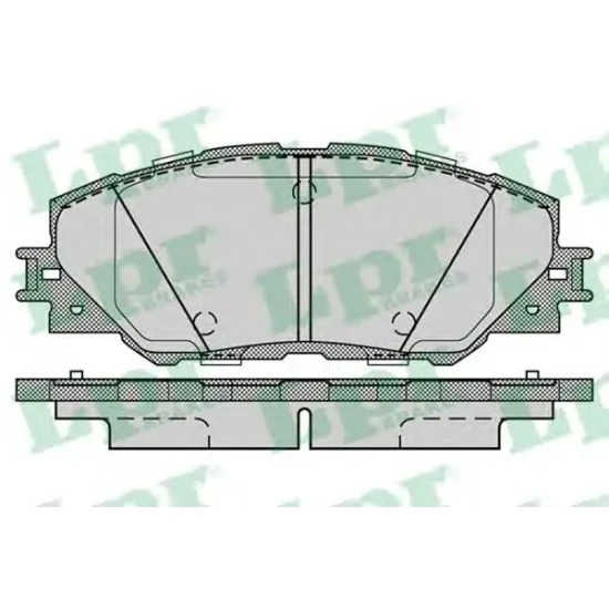 Set Placute Frana, Frana Disc LPR 05P1282