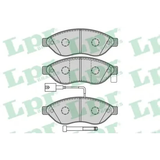 Set Placute Frana, Frana Disc LPR 05P1287