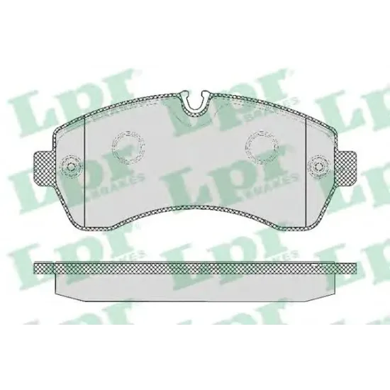 Set Placute Frana, Frana Disc LPR 05P1295