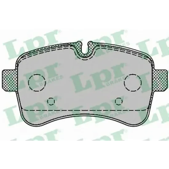 Set Placute Frana, Frana Disc LPR 05P1296