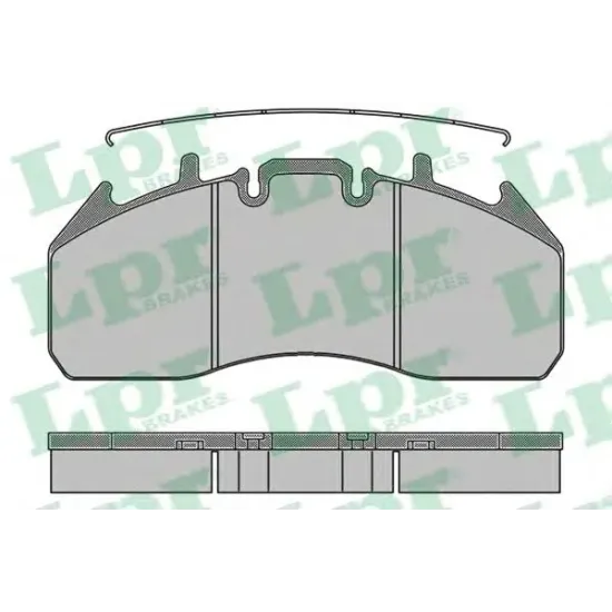 Set Placute Frana, Frana Disc LPR 05P1325