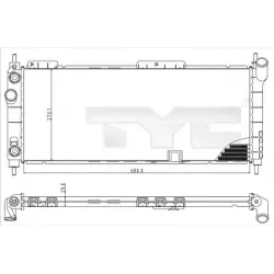 Racire Motor, Radiator