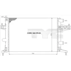 Racire Motor, Radiator