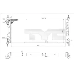 Racire Motor, Radiator