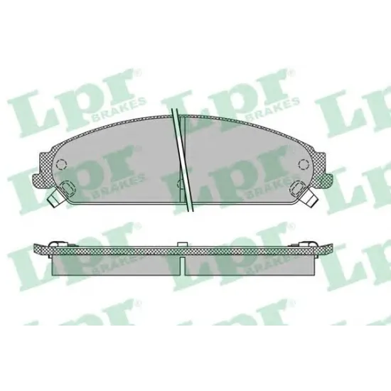 Set Placute Frana, Frana Disc LPR 05P1401