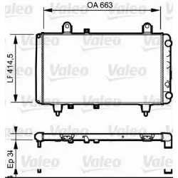 Racire Motor, Radiator