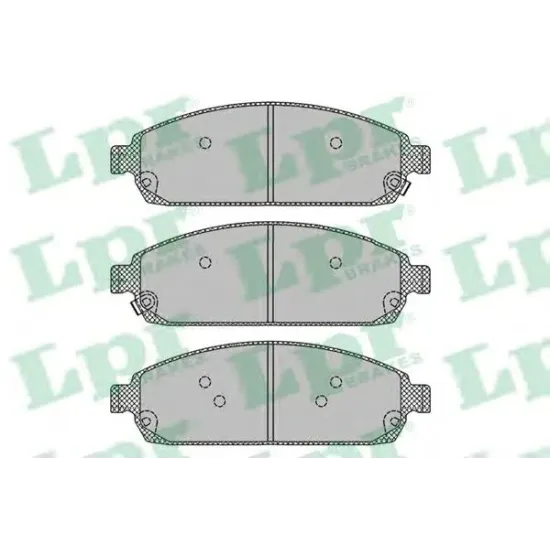 Set Placute Frana, Frana Disc LPR 05P1403