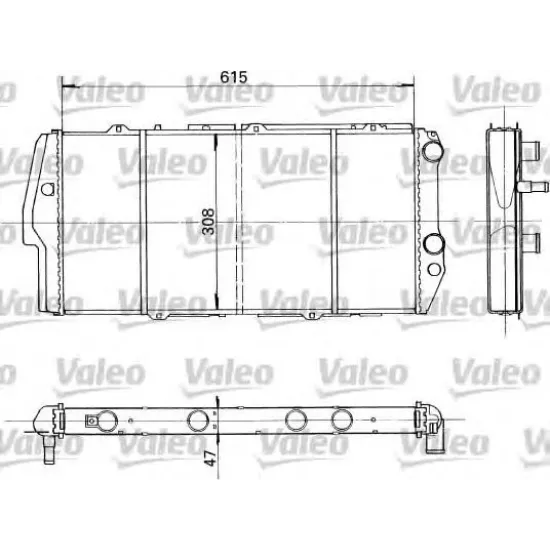 Racire Motor, Radiator VALEO 730992