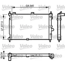 Racire Motor, Radiator