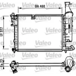 Racire Motor, Radiator