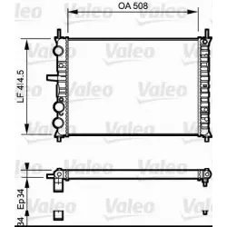 Racire Motor, Radiator