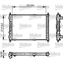 Racire Motor, Radiator