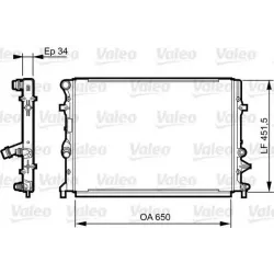 Racire Motor, Radiator