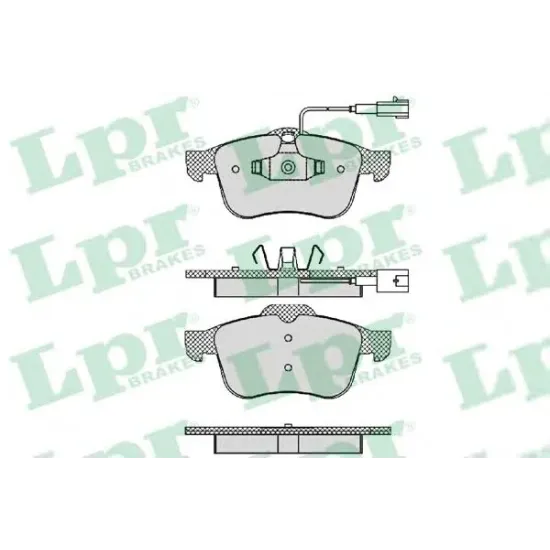 Set Placute Frana, Frana Disc LPR 05P1470