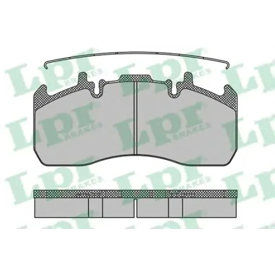 Set Placute Frana, Frana Disc LPR 05P1492