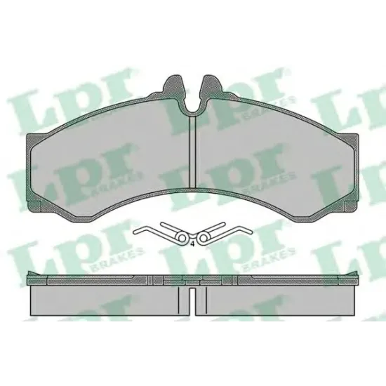 Set Placute Frana, Frana Disc LPR 05P1517