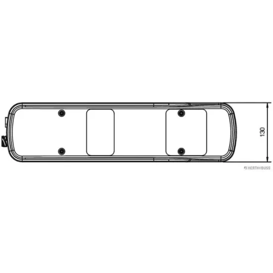 Lampa Spate DEPO 773-1926L-WE