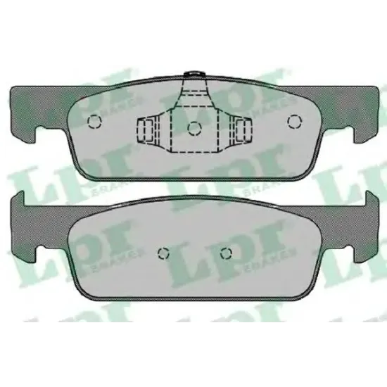 Set Placute Frana, Frana Disc LPR 05P1702