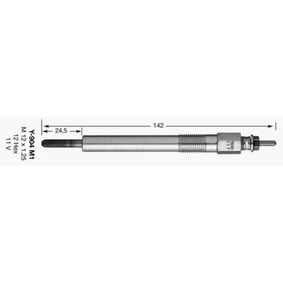 Bujie Incandescenta NGK 7995