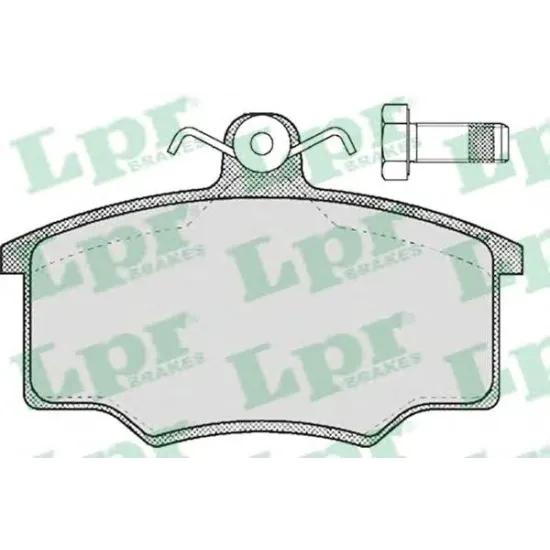 Set Placute Frana, Frana Disc LPR 05P188