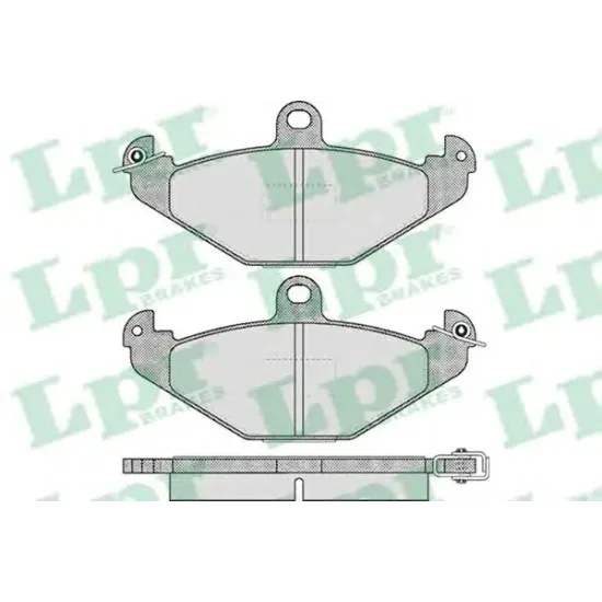 Set Placute Frana, Frana Disc LPR 05P427