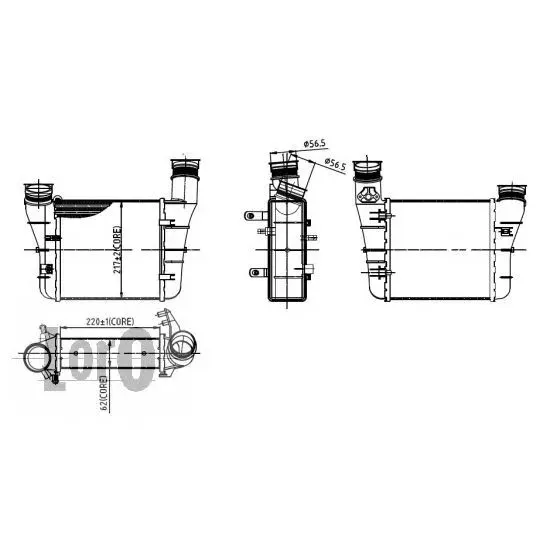 Intercooler, Compresor LORO 003-018-0008