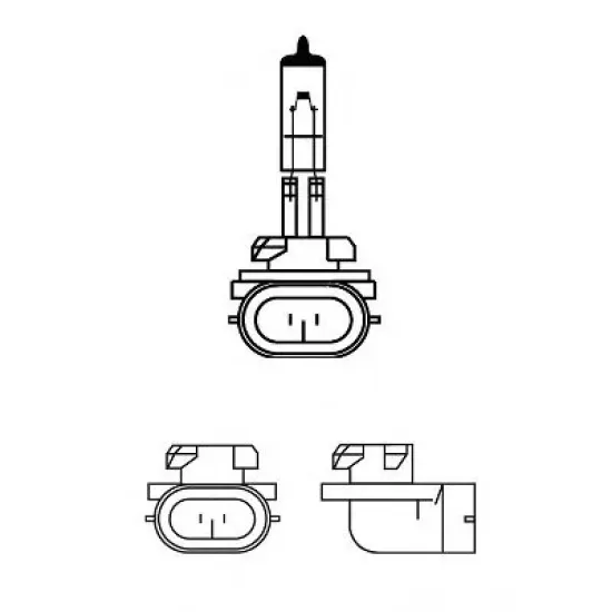 Far Pentru Viraje, Bec Incandescent, Proiector Ceata, Bec OSRAM 881CBI