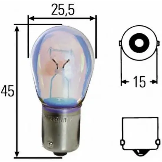 Iluminare Numar Circulatie, Lampa Frana / Lampa Spate, Lumini de Stationare, Iluminare Portbagaj, Lampa Ceata Spate, Lampa Mers Inapoi, Bec Incandescent, Bec Incandescent, Bec Lumina Zi, Semnalizator, Lampa Frana, Lampa Spate, Bec, Bec HELLA 8GA 002 073-1