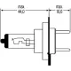 Bec Incandescent, Proiector Ceata, Far Faza Lunga, Far Principal, Bec HELLA 8GH 007 157-241