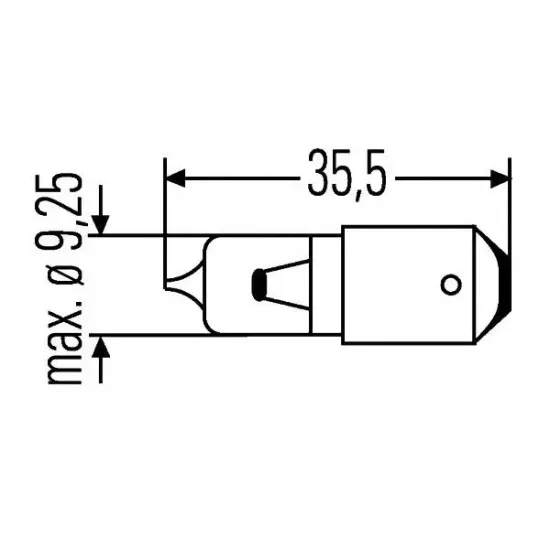 Iluminare Numar Circulatie, Lumini de Stationare, Iluminare Portbagaj, Lampa Mers Inapoi, Bec Incandescent, Bec Incandescent, Bec Lumina Zi, Semnalizator, Lampa Spate, Bec, Bec HELLA 8GH 007 643-121