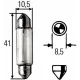 Lumini Interioare, Bec Incandescent, Semnalizator, Lampa Frana, Lampa Spate, Bec HELLA 8GM 002 091-131