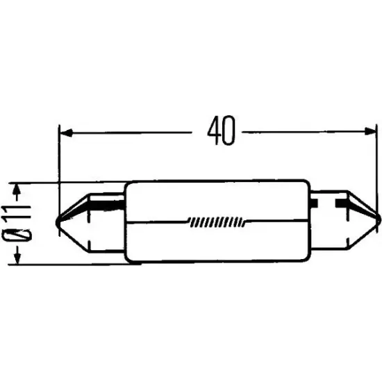 Lumini Interioare, Bec Incandescent, Semnalizator, Lampa Frana, Lampa Spate, Bec HELLA 8GM 002 091-131